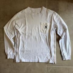 sacai × Carhartt WIP コラボ ロングTシャツ サイズ2 白 sacai × Carhartt WIP コラボ ロングTシャツ サイズ2 白 - メルカリ