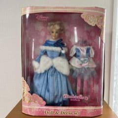【未使用】マテル ディズニープリンセス ドール＆ドレスセット シンデレラのサムネイル