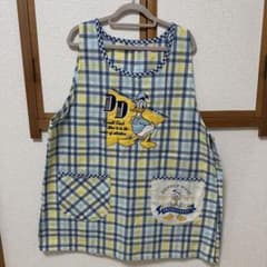 Disney Donald Duck エプロン チェック柄のサムネイル