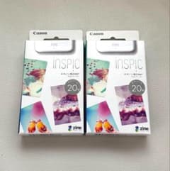 Canon iNSPiC インスピック専用 ZINKフォトペーパー 20枚×2箱 - メルカリ