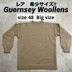 Guernsey Woollens キャメルカラー セーター 希少サイズ レア - メルカリ