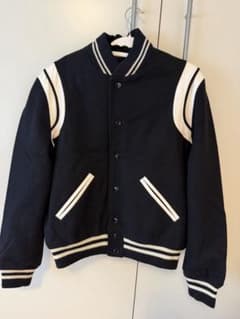 SAINT LAURENT ネイビー スタジャン | Mercari