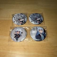 カラフルピーチ　ぬくさん缶バッジ 4点セットのサムネイル