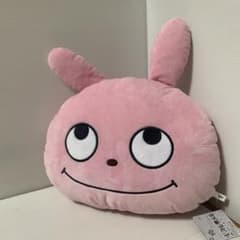 にしむらゆうじ作品 美品ラブラビット でっかいフェイスクッション
