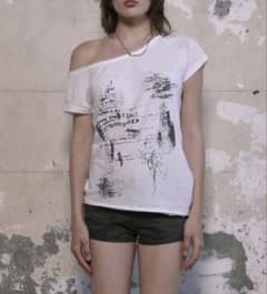 BOHEMSEO FUNKY SCOOP NECK TEE CONCH トップスのサムネイル