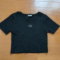INGNI ブラックショートTシャツ 半袖♡Мサイズのサムネイル