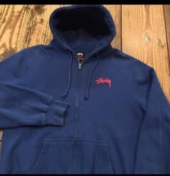 90's stussy ロゴパーカーのサムネイル