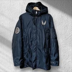 ルシアンペラフィネ ナイロン ハーフコート MA1 ボンバージャケット M ルシアンペラフィネ ナイロン ハーフコート MA1 ボンバージャケット M