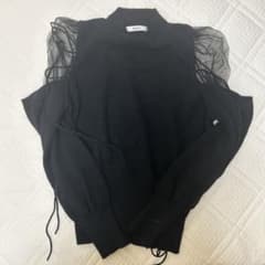 SNIDEL ブラック ニットのサムネイル