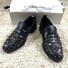 31 Phillip Lim ブラック　ローファー　牛革　フィリップリム 31 Phillip Lim ブラック ローファー 牛革 フィリップリム