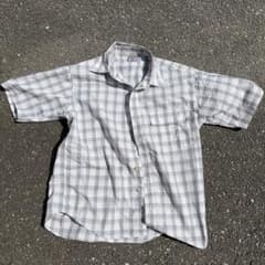 00's Columbia 短丈半袖チェックシャツ Mのサムネイル