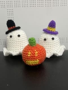 ハンドメイド あみぐるみ ハロウィンセットのサムネイル