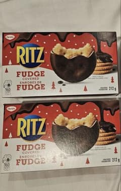 リッツファッジ チョコがけ Ritz Fudge 限定212g ✖️2箱 - メルカリ