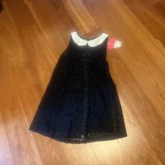 ノースリーブ ブラックドレスのサムネイル