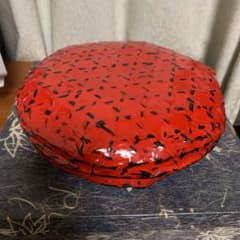 漆器　スカシ鉢大黒　菓子器　九藍　煎茶道具　美品のサムネイル