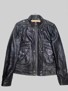 zara メンズ レザージャケットのサムネイル