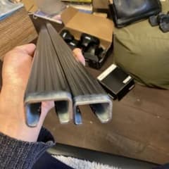 THULE スクエアバー150cm（日本正規品）　エンドキャップ付きのサムネイル