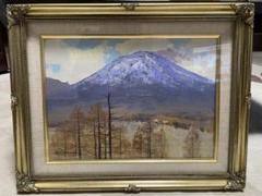 【美品】小川博 作 『浅間山麓』4号油絵 定価約20万円 m33131883269_1.jpg?1714096641