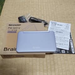 週末特価！展示品わけあり美品SHARP電子辞書PW-SH7のサムネイル