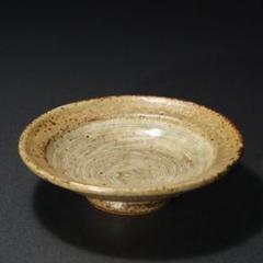 浜田庄司　象嵌小皿　まんじゅう皿　人間国宝　民藝　1488w1ダK3 浜田庄司 象嵌小皿 まんじゅう皿 人間国宝 民藝 1488w1ダK3