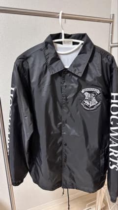 HOGWARTS 블랙 나일론 재킷