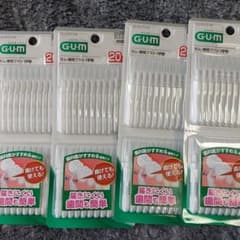 GUM 歯間ブラシI字型 SSS(1)[80本]のサムネイル