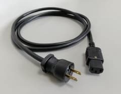 [Re:Wire] 非メッキ2P電源ケーブル 2SQ線材 黒・白【新品】3Pも可のサムネイル