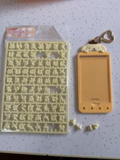 ポムポムプリン　まいぱちるん　文字パーツ　トレカホルダーのサムネイル