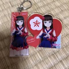 ラブライブサンシャイン！ 黒澤ダイヤ アクリルバッジ アクリルスティックのサムネイル
