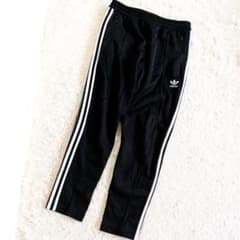 adidas　オリジナルス　トラックパンツ　サイズL　ブラック　3ライン