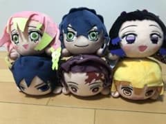 鬼滅の刃 エクストラ寝そべりぬいぐるみ6体セットのサムネイル