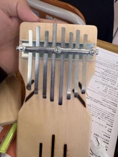 音楽の授業で作った良音のカリンバのサムネイル