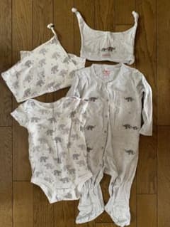 キャスキッドソン ロンパースセット ぞうさん 象柄のサムネイル