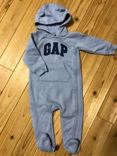 babyGAP ロンパース カバーオール くま耳パーカー 80cmのサムネイル