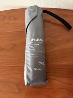 KIZAWA 晴雨兼用折りたたみ傘 55cm スチールグレーのサムネイル