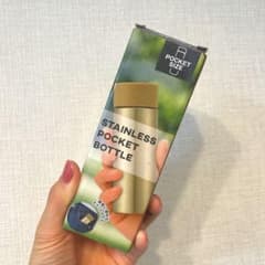 【新品】ステンレス　ポケットボトルのサムネイル