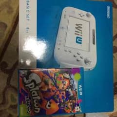 wiiuベーシックセット8GB Splatoon 有線LANアダプタ付きのサムネイル