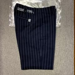 SEQUEL STRIPE CHINO PANTS NAVY STRIPE Mのサムネイル