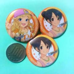 バラ可 デレマス大槻唯 矢口美羽 缶バッジのサムネイル