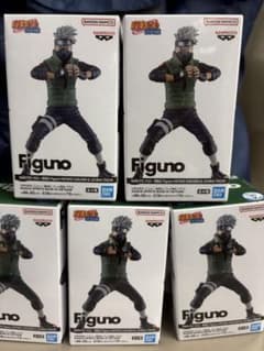 NARUTO Figuno 깃발 카카시 피규어 5개 세트