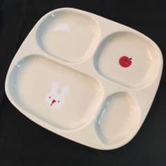 子供用 陶器 ランチプレートのサムネイル
