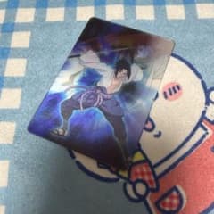 NARUTO 우치하 사스케 카드 구미 3D 카드
