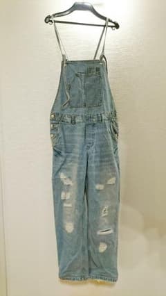 sunnie様専用！ZARA  サロペット オールインワン デニムのサムネイル