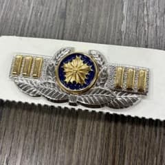日本警察 階級章 レプリカ 記章 バッジ ワッペン 新品未使用 巡査部長