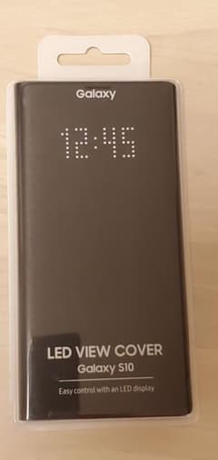 【国内純正】 Galaxy S10用 LED View Cover ブラックのサムネイル