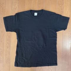 Printstar ブラック Tシャツ Mサイズのサムネイル
