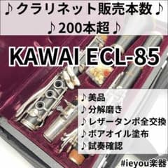 レザータンポ全交換】クラリネット KAWAI ECL-85 - メルカリ