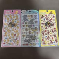 【正規品⭐︎匿名配送】プチドロップシール&うるちゅるポップシール　3点セットのサムネイル