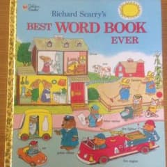 リチャード・スキャリーRichard Scarry Word Book英語 絵本のサムネイル