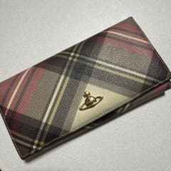 Vivienne Westwood 長財布 チェック柄のサムネイル